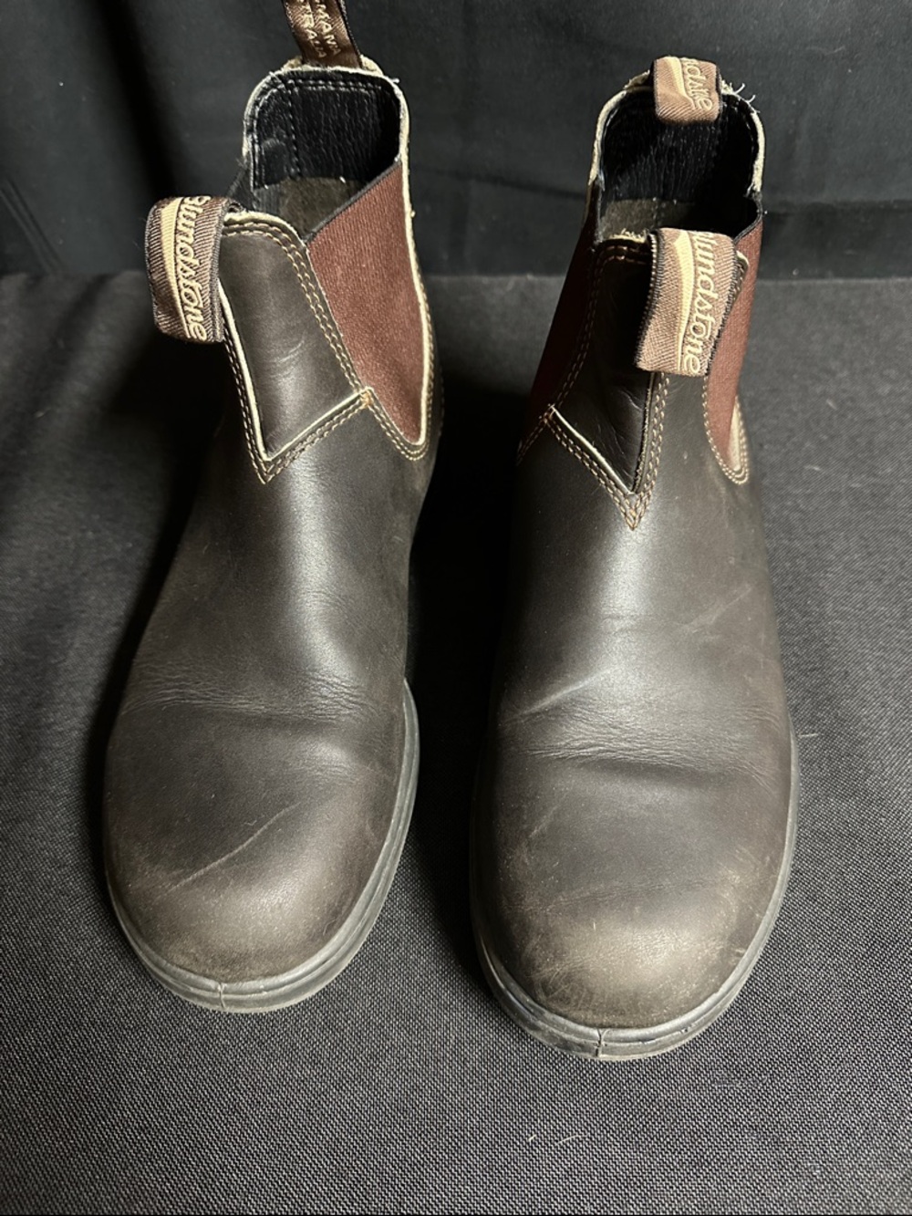 Blundstone Leather Chelsea Boots with Dark Brown M8.5 - Picture 3 of 14